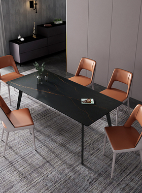 HEDUEN宾利餐椅酒店售楼处镂空椅子靠背北欧轻奢洽谈椅家用H513