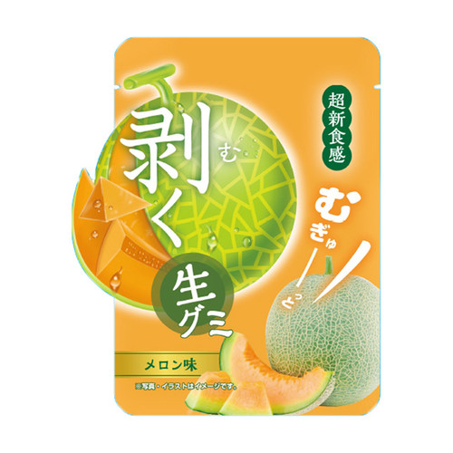 日本零食超新食感剥皮生软糖