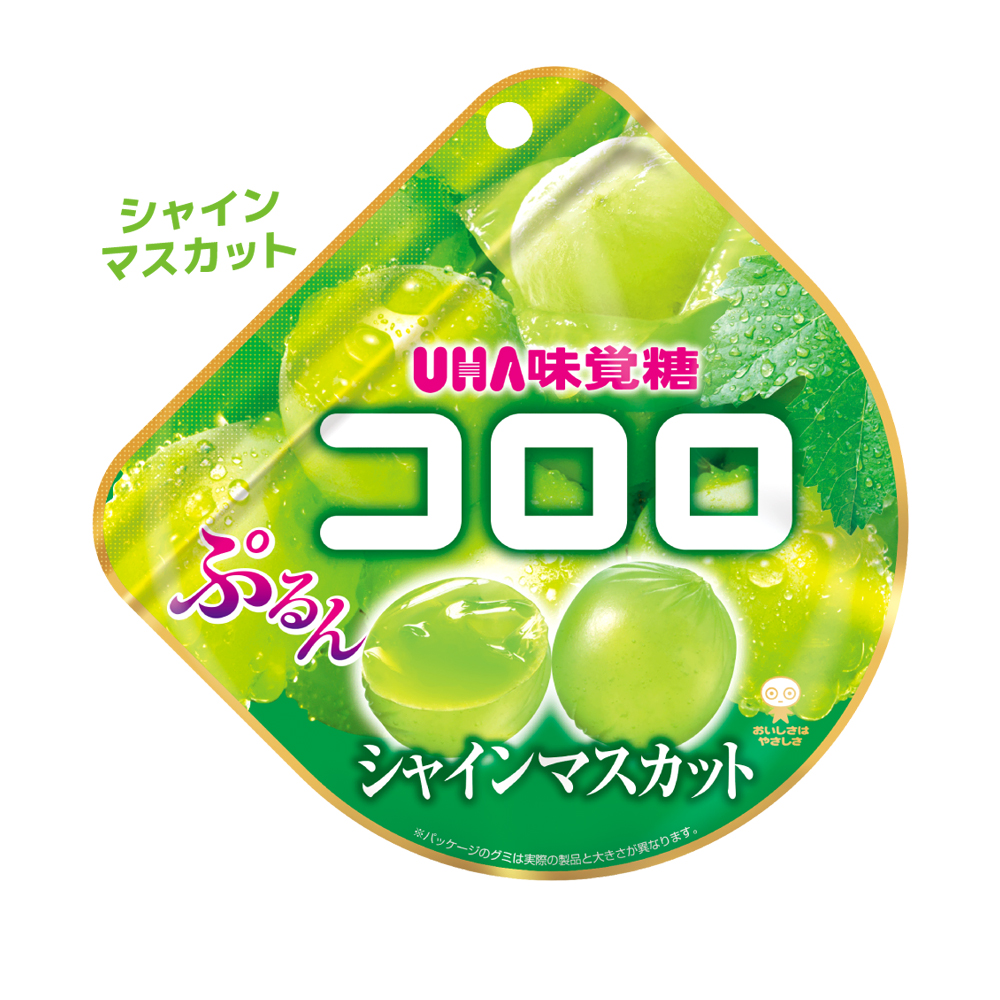 悠哈日本代购uha味觉糖Q弹水果味软糖果汁糖葡萄芒果白桃kororo