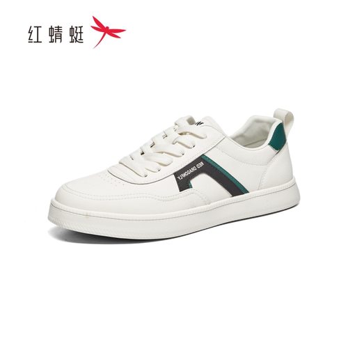 红蜻蜓春男小白板鞋休闲商务百搭