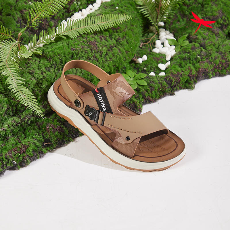 红蜻蜓沙滩鞋夏季新LX52001511两穿拖鞋男凉鞋LX52001512经典防滑