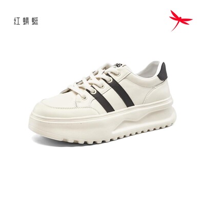 红蜻蜓春季女鞋运动休闲鞋耐磨