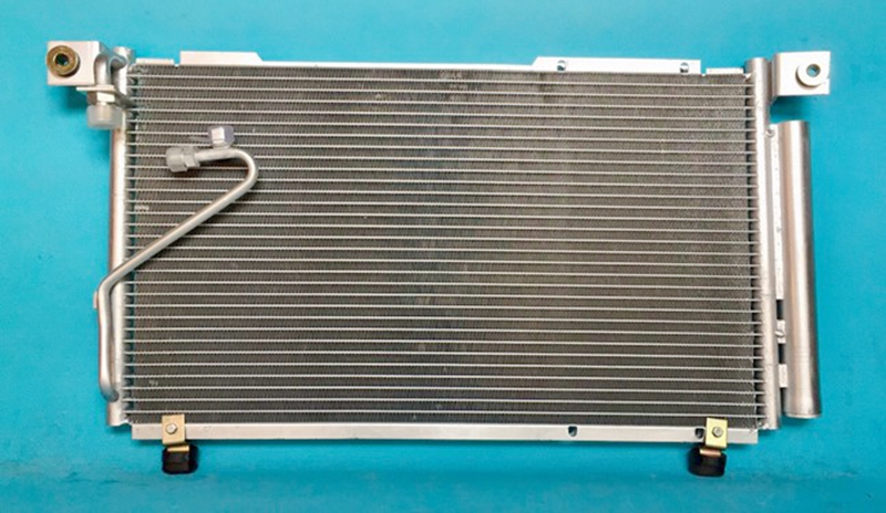 适用凯马金龙海格 御骏 皮卡空调冷凝器散热网 散热器冷网电子扇