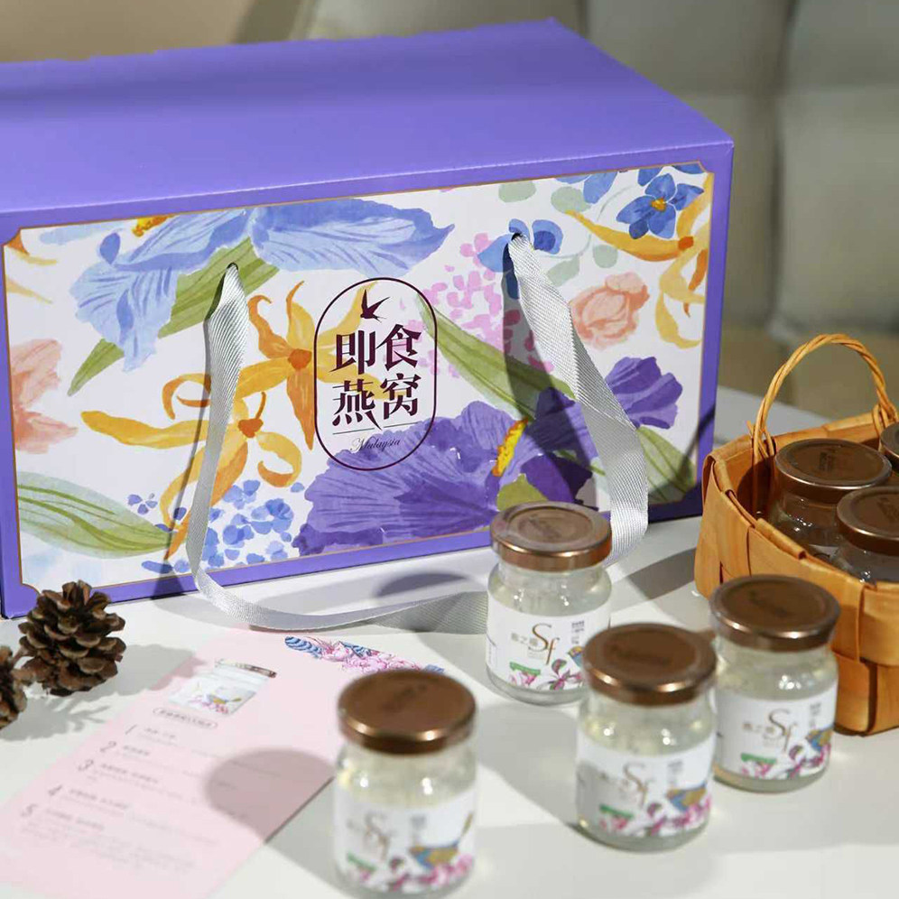 燕之福小鸟即食燕窝礼盒70g30瓶滋补营养品送礼女性长辈节日礼物