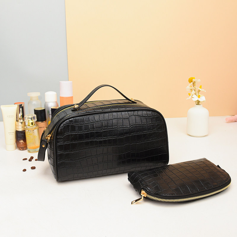 便携化妆包旅行化妆品收纳包防水简约洗漱包网红时尚手提子母包女,收纳整理,化妆包,淘宝优惠券,粉丝福利购,淘宝优惠卷