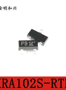 KRA102S-RTK 丝印PB 进口全新原装 贴片三极管 SOT-23 电子元器件