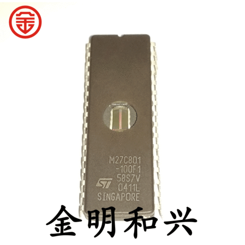 存储器集成IC芯片M27C801-100F1