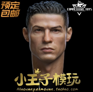 【现货】Competitive Toys Com004 1/6 罗总裁 C罗 兵人头雕