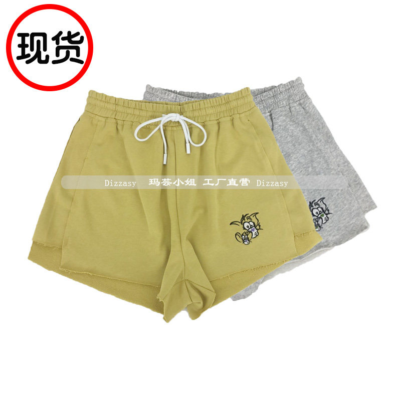 张大奕 高腰短裤2019新款女休闲短款女裤阔腿沙滩裤夏季显瘦裤子在类目 女装/女士精品, 裤子, 休闲裤中 - 来自Buy2taobao.com提供专业的淘宝代购服务