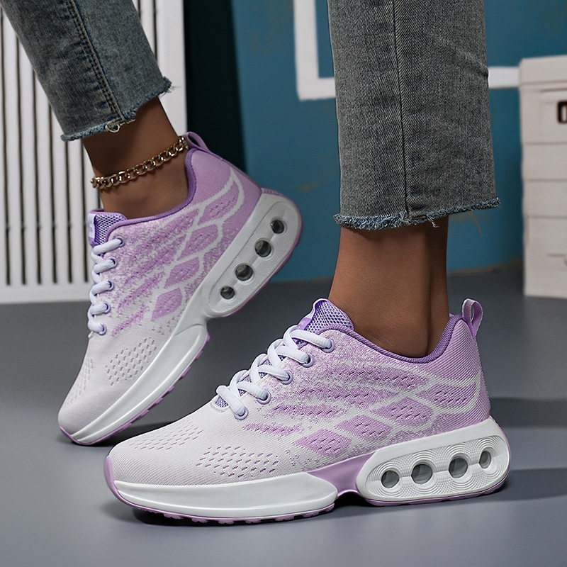 新款跨境大码42舒适女鞋轻便休闲飞织网布运动鞋时尚透气跑步鞋女,女鞋,时尚休闲鞋,淘宝优惠券,粉丝福利购,淘宝优惠卷