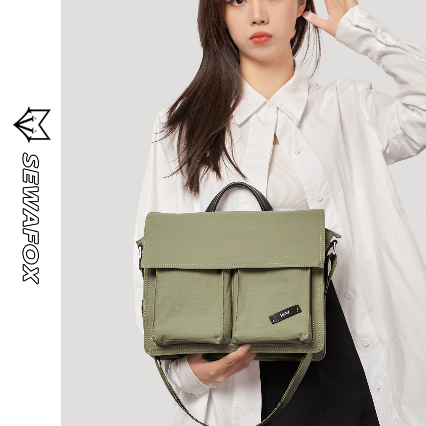 SEWAFOX塞瓦狐小众设计斜挎包