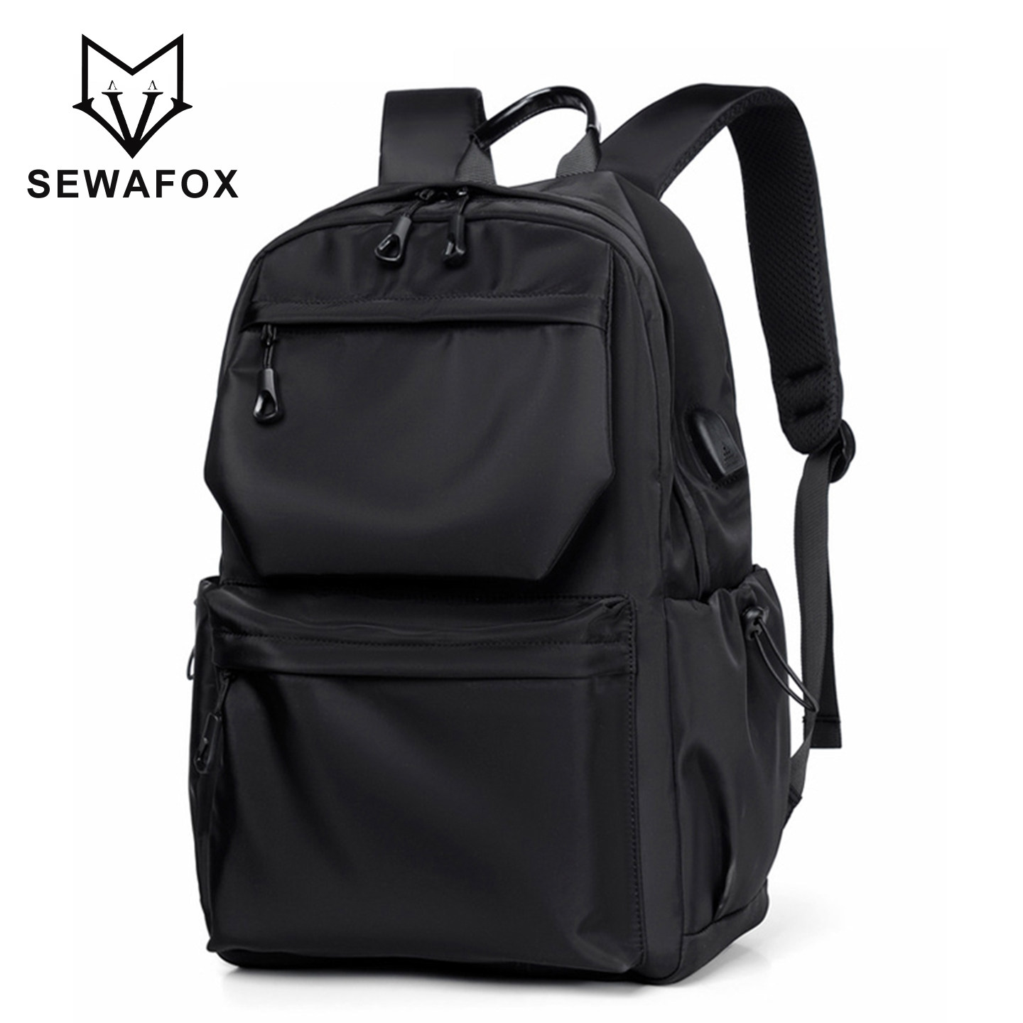 轻便双肩背包男款休闲旅行男士商务出差电脑包高中大学生书包男生