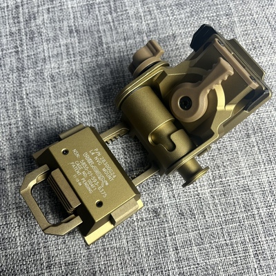 L4g24金属翻斗车nvg夜视仪支架cnc航空铝战术头盔pvs31双筒四目