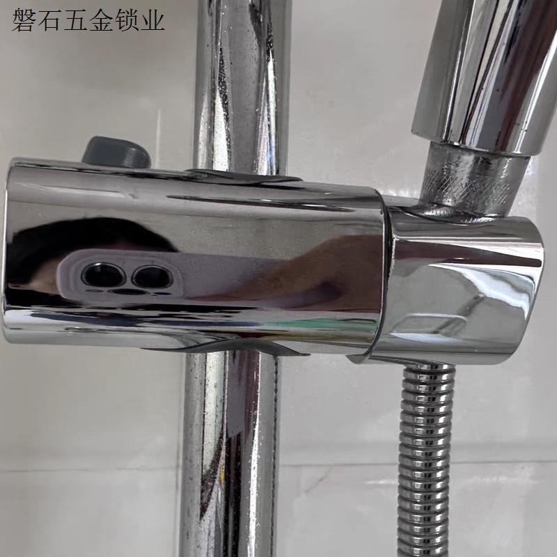 配件大全淋浴喷头浴室固定升降杆免打孔可调节花洒支架淋浴器花.
