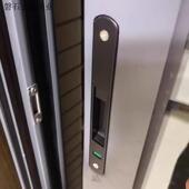 带钥匙断桥铝合金长条锁阳台滑移门勾锁平移门钩锁加厚条形双面.