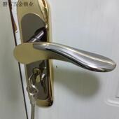 卧室内房间锁木门把手柄锁具门锁家用通用型卫生间免打孔老式 换.
