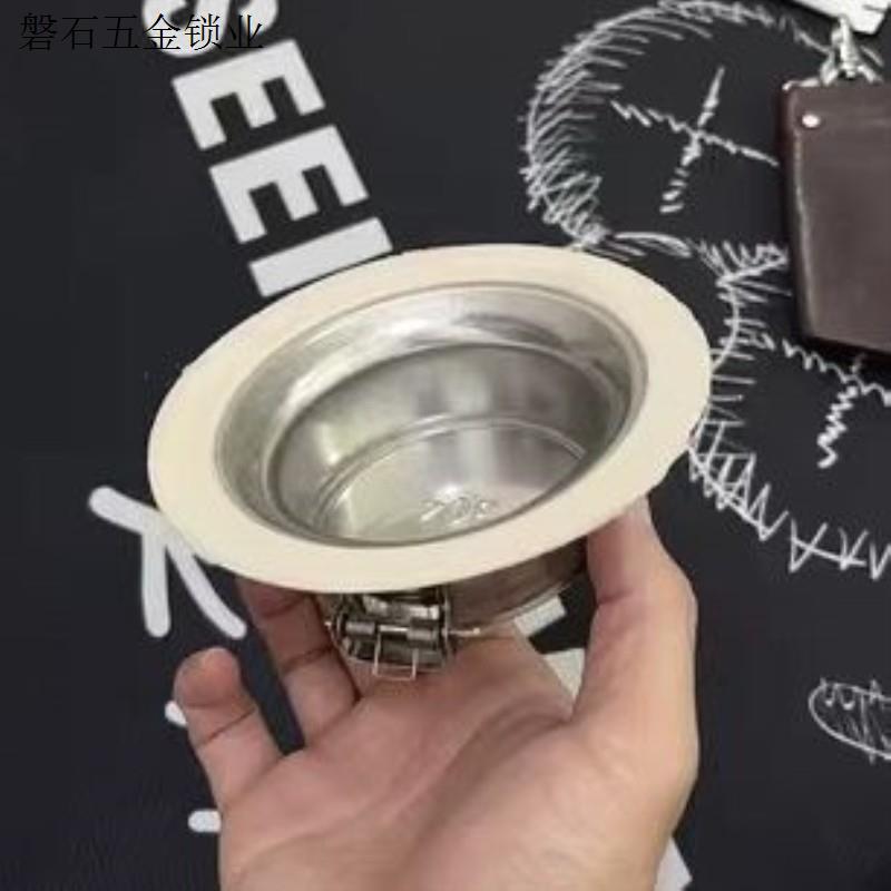 防返臭堵洞不锈钢堵臭塞蹲坑式防臭卫生间塞子蹲坑盖防鼠直通厕.