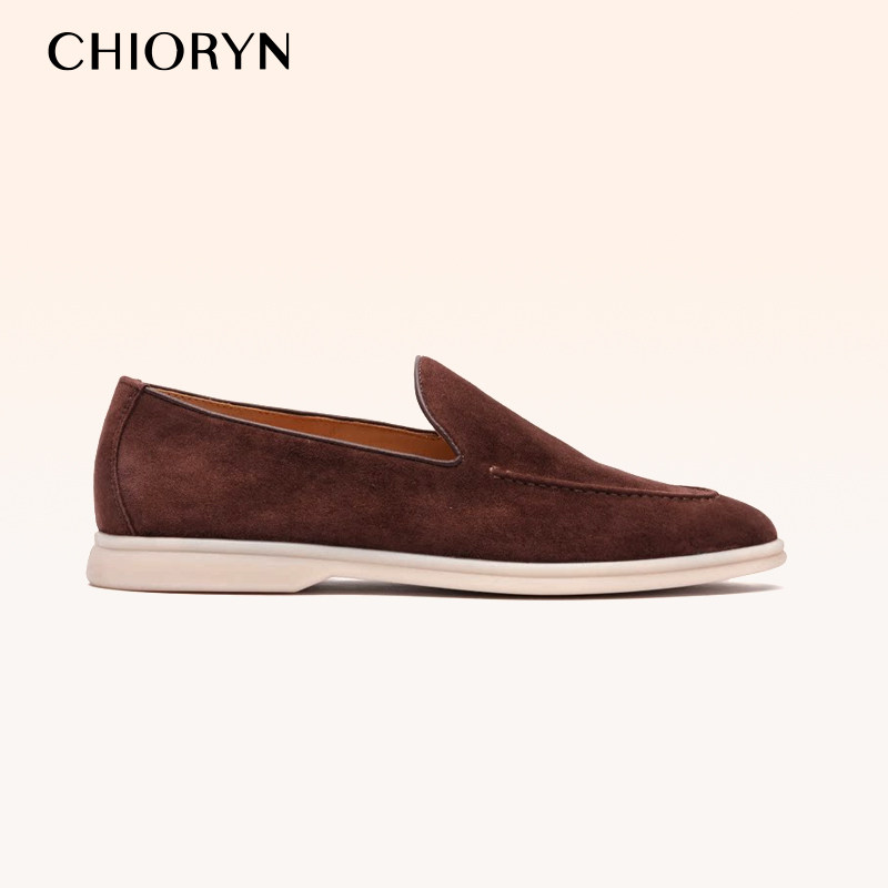 【 Little Sheepskin 】chioryn Qingrun LP Men's soft-soled casual leather shoes with loafers on one foot summerwalk thumbnail 3