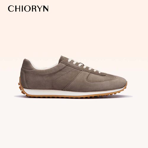 小牛皮德训风运动鞋chioryn青润