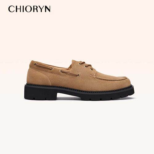 小牛皮增高德比鞋chioryn青润
