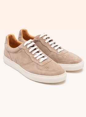 【意大利翻毛小羊皮】chioryn青润BC板鞋男真皮透气休闲鞋小白鞋