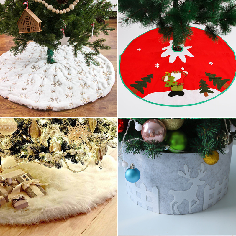 圣诞节装饰圣诞树底围裙