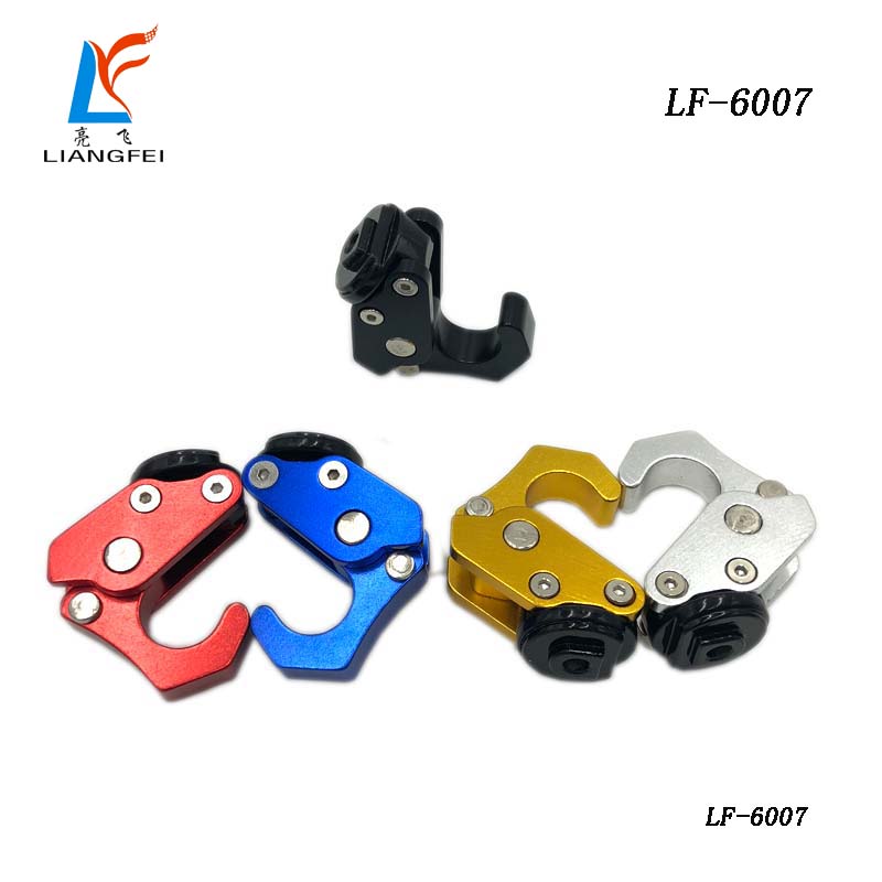 包邮踏板车改装多功能挂钩电动车配件CNC挂勾多色任选鬼火踏板车