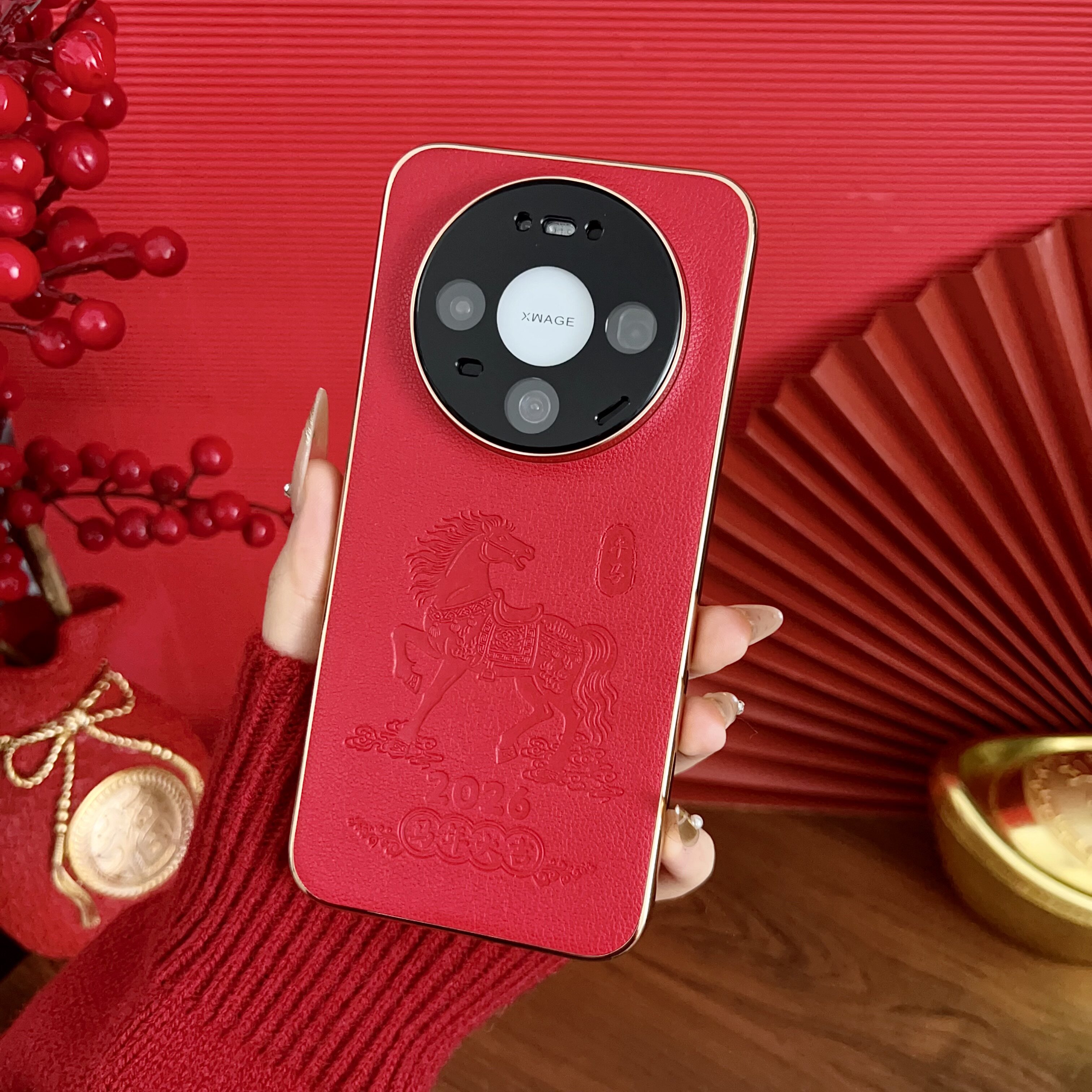 全包镜头膜适用华为mate80RS非凡大师手机壳新年款80Pro电镀软边框防摔保护套60/70男女新年抗指纹轻奢外壳