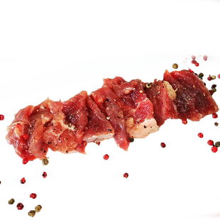 烧烤牛肉块腌制烤肉牛排边角料套餐1500g半成品新鲜食材家庭煎肉