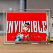 无敌少侠周边水晶相框马克美漫照片立牌摆件送朋友礼物现货可定制