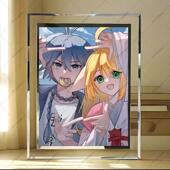 狐妖小红娘周边涂山苏苏水晶相框立牌摆件送朋友礼物现货可定制
