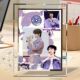 马嘉祺周边水晶相框时代少年团照片立牌摆件送朋友礼物装 饰画定制