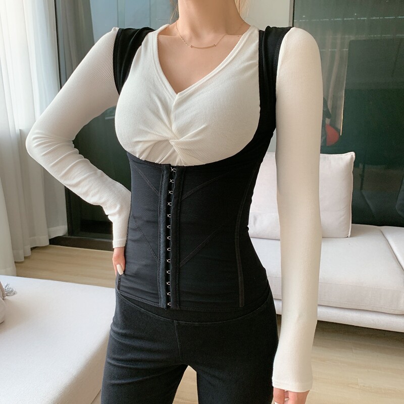 卡卡女装官方旗舰收腹护腰衣四季