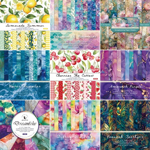 复古背景素材纸JunkJournal剪切Scrapbook手账相册谷美DIY12/24张