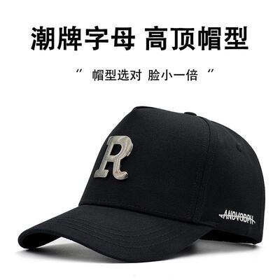 大头围帽子硬顶棒球帽户外春秋款