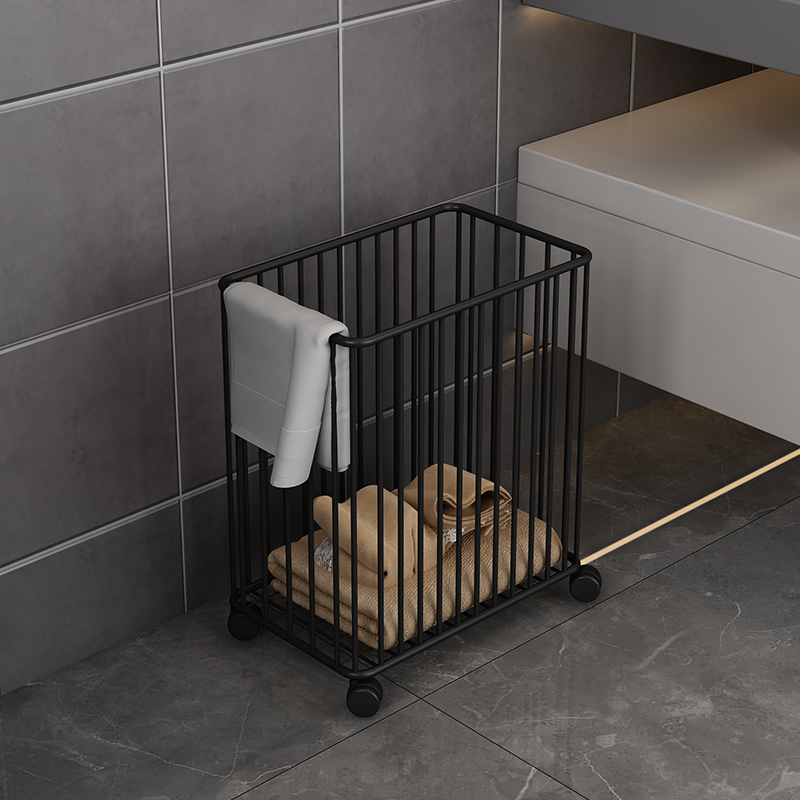 衣服夹缝收纳筐污衣篮浴室脏衣篮