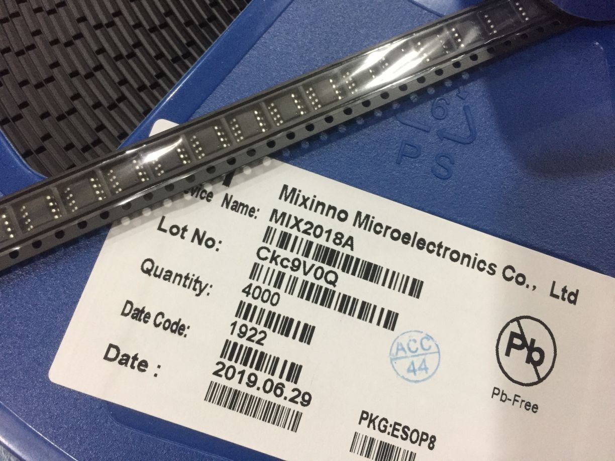 MIX2018 MIX2018A 单通道F类音频功率放大器5W 贴片ESOP-8