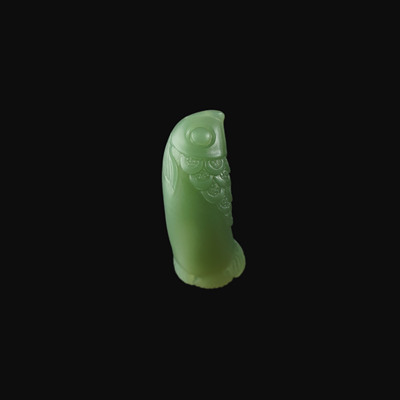 天然和田玉龙鱼手牌定制链接雕件