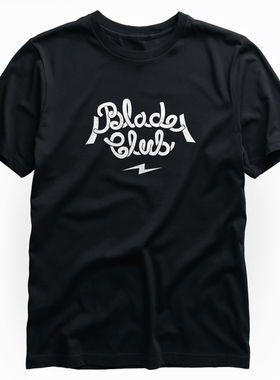 BLADE CLUB 标准 logo 短袖T恤
