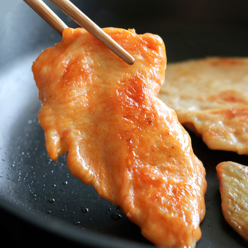 原切鸡胸肉 香煎鸡排水煎鸡扒黑椒奥尔良原味 低脂轻食冷冻半成品