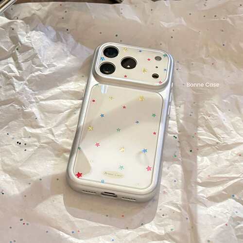鎏金满屏星星适用苹果17promax手机壳iphone17全包15大视窗14个性