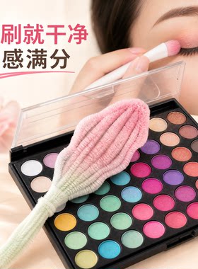 色粉扭扭棒上色粉眼影渐变色