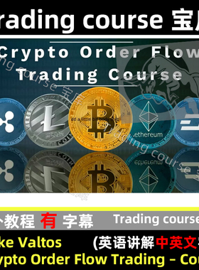 Mike Valtos - Crypto Order Flow Trading 订单流类型