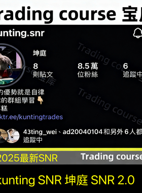 kunting SNR 坤庭 SNR TRADING SECRETS2.0 snr技术