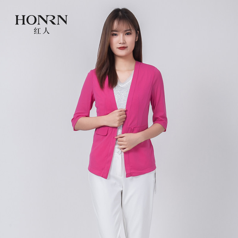 红人专柜正品夏季女装ha230s554外套商场同款ha23os554