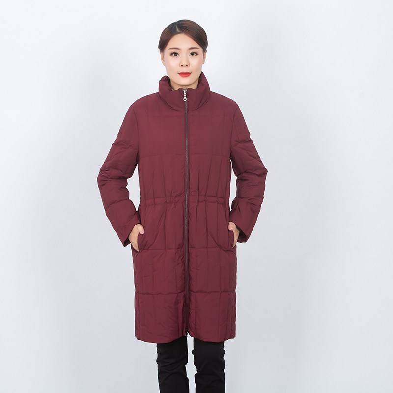 honrn红人专柜正品冬季女装中长款保暖羽绒服商场同款hd55yr342