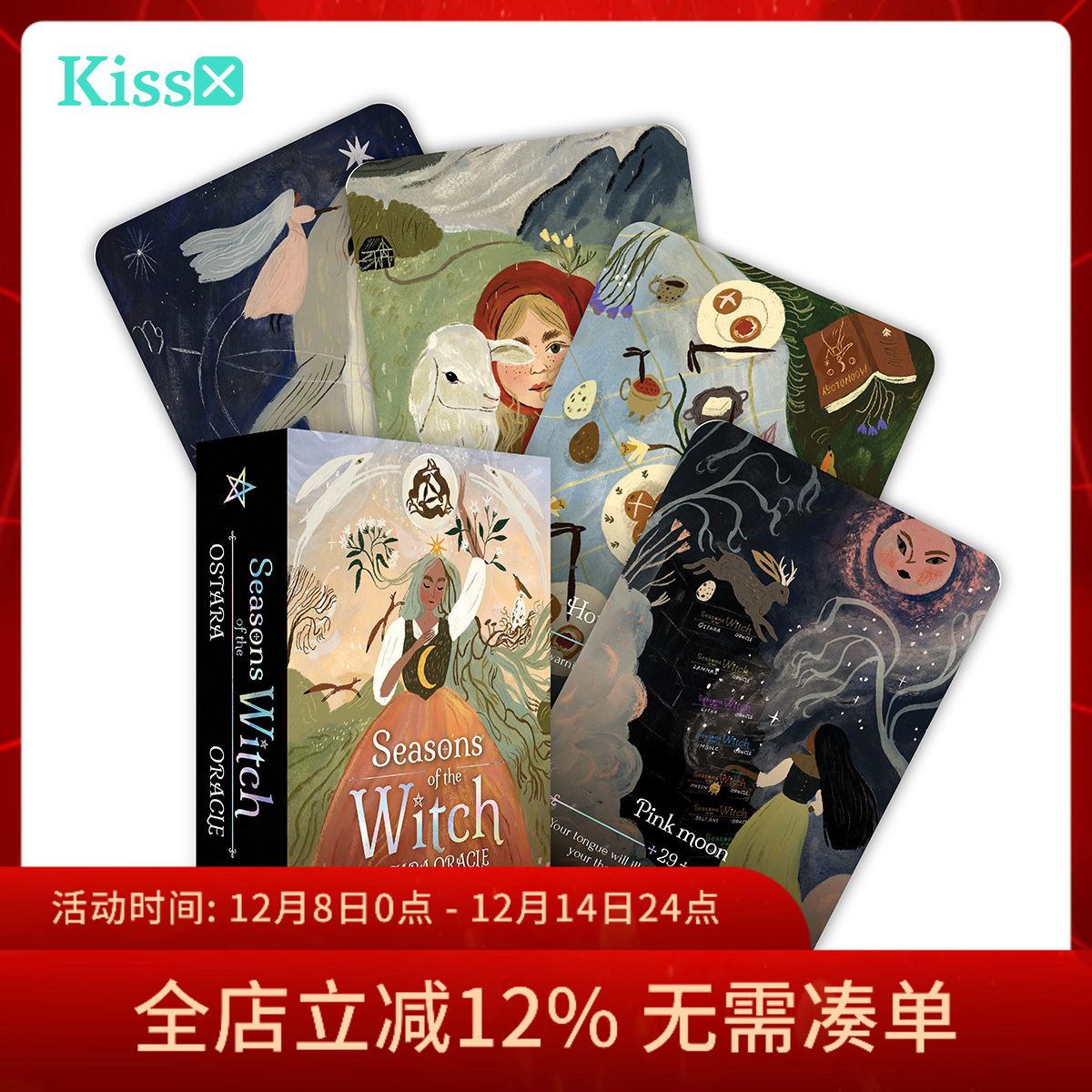 【现货】进口正版 四季季节女神系列 春风神谕卡 Ostara Oracle