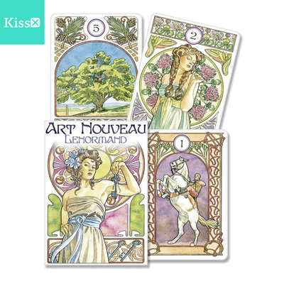 【订】进口正版 新艺术利诺曼卡牌 Art Nouveau Lenormand