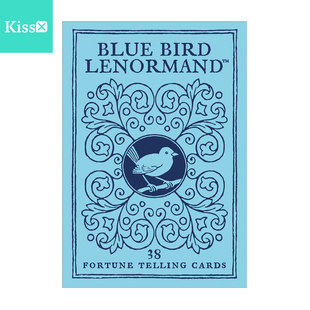 现货 Bird 进口正版 Blue Lenormand 青色蓝鸟利诺曼卡牌