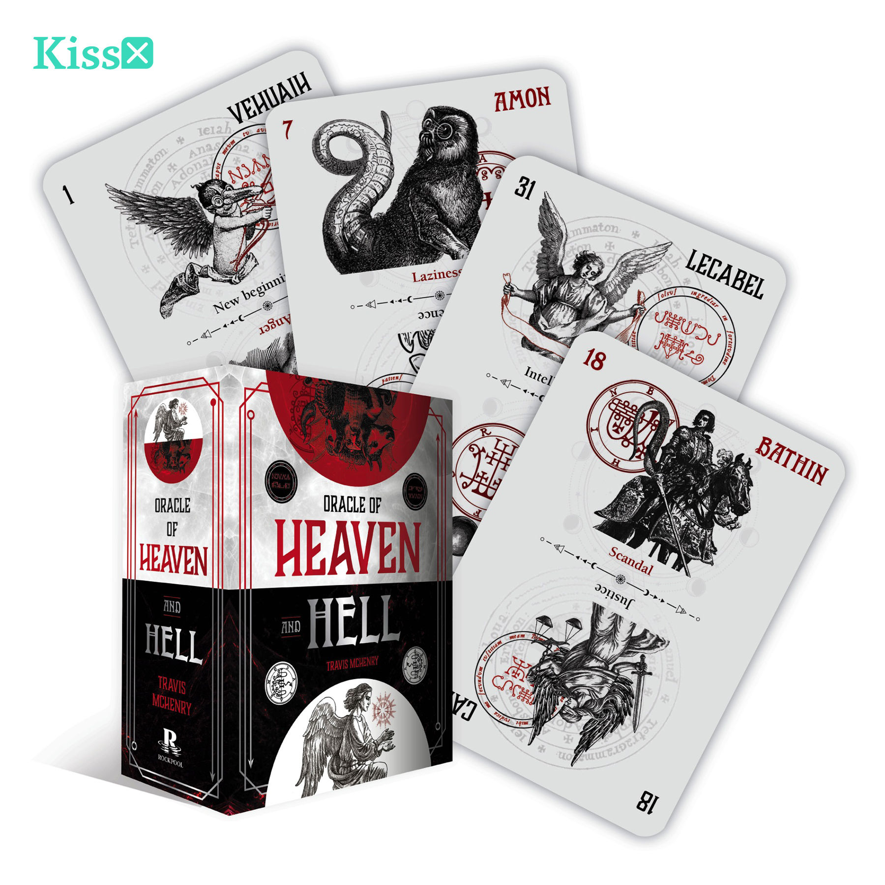 【现货】进口正版 天地神谕卡 Oracle of Heaven and Hell